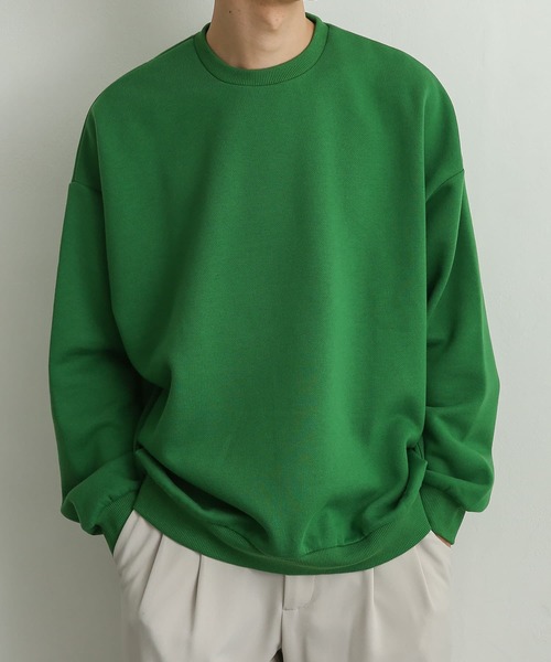 SENSE OF PLACE by URBAN RESEARCH（センスオブプレイスバイアーバンリサーチ）の「『ユニセックス』ウラキモウカラースウェットシャツ（スウェット・メンズ・ブラック/ベージュ/レッド/ブルー/グリーン・MEDIUM/LARGE/X-LARGE）」の16枚目の写真