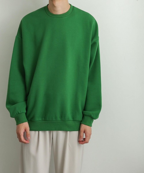 SENSE OF PLACE by URBAN RESEARCH（センスオブプレイスバイアーバンリサーチ）の「『ユニセックス』ウラキモウカラースウェットシャツ（スウェット・メンズ・ブラック/ベージュ/レッド/ブルー/グリーン・MEDIUM/LARGE/X-LARGE）」の17枚目の写真