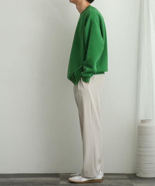 SENSE OF PLACE by URBAN RESEARCH（センスオブプレイスバイアーバンリサーチ）の「『ユニセックス』ウラキモウカラースウェットシャツ（スウェット・メンズ・ブラック/ベージュ/レッド/ブルー/グリーン・MEDIUM/LARGE/X-LARGE）」の19枚目の写真