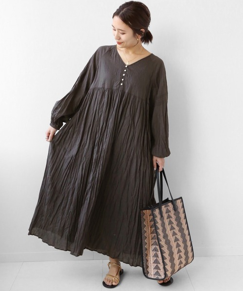 セール ブランド古着 長袖ワンピース ワンピース Journal Standard Relume ジャーナルスタンダード レリューム のファッション通販 Zozoused