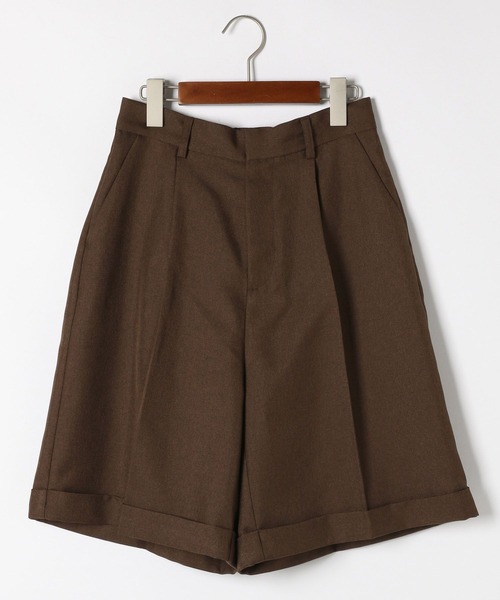 niko and...（ニコアンド）の「センタープレスショートパンツ（その他パンツ・レディース・ブラック/ライトブラウン・LARGE/MEDIUM）」の7枚目の写真