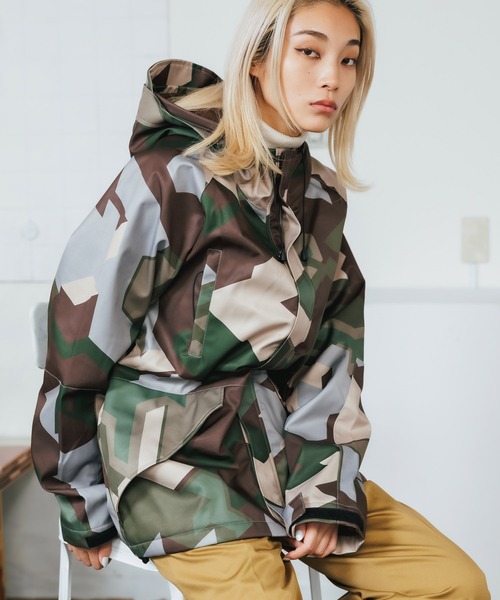 POP TRADING COMPANY/ポップトレーディングカンパニー PARKA JACKET(DELTA CAMO) パーカージャケット