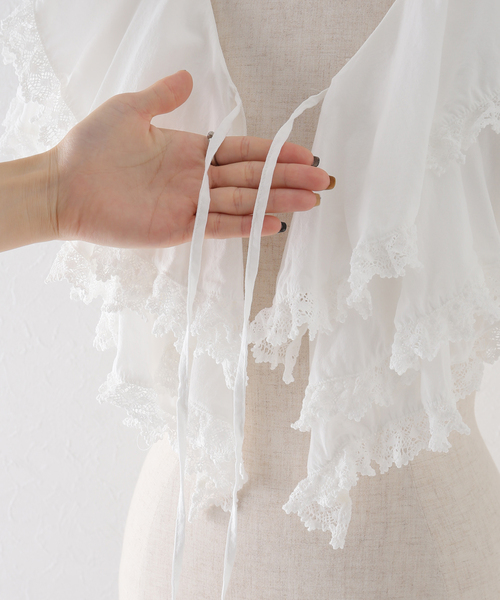 FUMIE TANAKA（フミエタナカ）の「【FUMIE TANAKA】 frill neck（付け