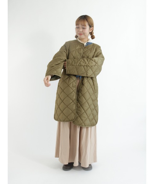 Samansa Mos2(サマンサ モスモス)の「綿レーヨンタックスカート(スカート・レディース・ブラック/ベージュ/グリーン・フリ-)」の22枚目の写真