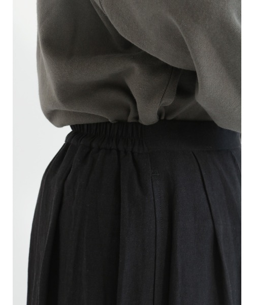 Samansa Mos2(サマンサ モスモス)の「綿レーヨンタックスカート(スカート・レディース・ブラック/ベージュ/グリーン・フリ-)」の19枚目の写真