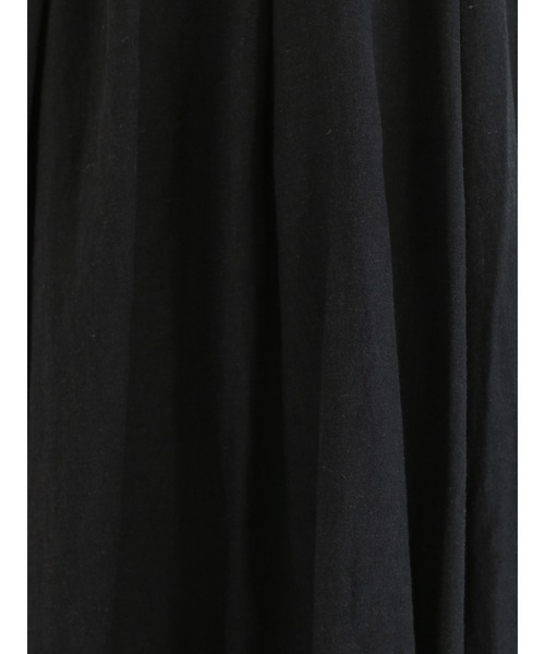 Samansa Mos2(サマンサ モスモス)の「綿レーヨンタックスカート(スカート・レディース・ブラック/ベージュ/グリーン・フリ-)」の14枚目の写真