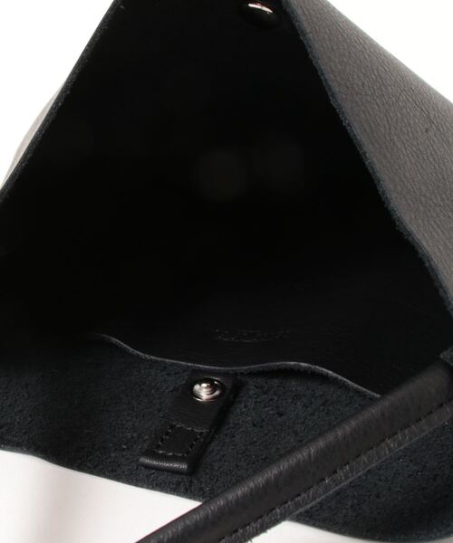 salle de bal(サルデバル)の「ソフト レザー ショルダー バッグ M SPZ 1687 SPI(ショルダーバッグ・レディース・グレー/ブラック・FREE)」の8枚目の写真