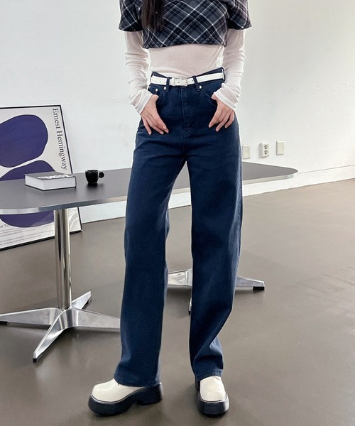 by muni:r（バイ ムニール）の「5COLOR ウォッシングコットンパンツ（その他パンツ・レディース・ベージュ/ネイビー/カーキ/ピンク/レッド系その他・SMALL/MEDIUM）」の4枚目の写真