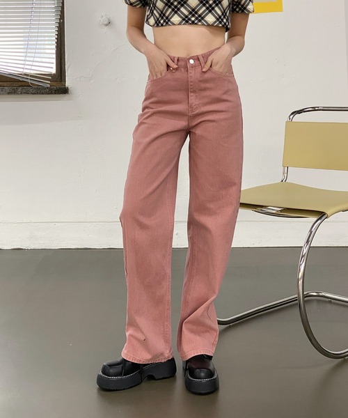 by muni:r（バイ ムニール）の「5COLOR ウォッシングコットンパンツ（その他パンツ・レディース・ベージュ/ネイビー/カーキ/ピンク/レッド系その他・SMALL/MEDIUM）」の7枚目の写真