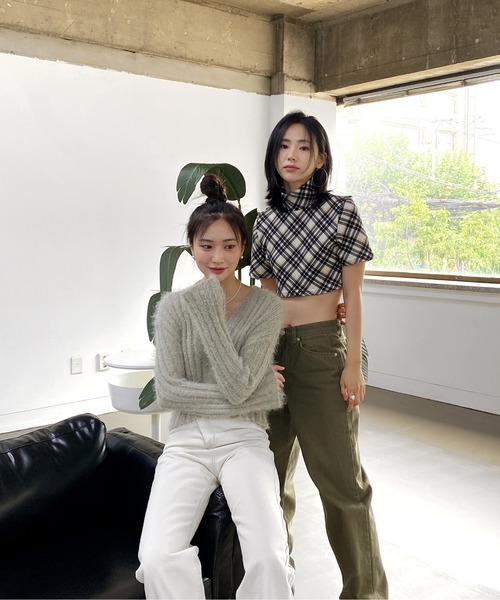 by muni:r（バイ ムニール）の「5COLOR ウォッシングコットンパンツ（その他パンツ・レディース・ベージュ/ネイビー/カーキ/ピンク/レッド系その他・SMALL/MEDIUM）」の21枚目の写真