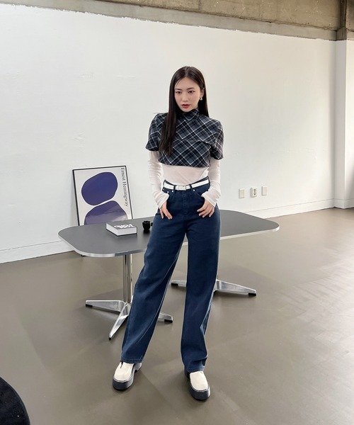 by muni:r（バイ ムニール）の「5COLOR ウォッシングコットンパンツ（その他パンツ・レディース・ベージュ/ネイビー/カーキ/ピンク/レッド系その他・SMALL/MEDIUM）」の22枚目の写真