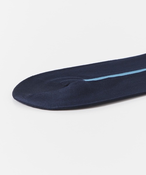 URBAN RESEARCH DOORS（アーバンリサーチドアーズ）の「LIFE STYLE TAILOR　サイドラインドレスソックス（ソックス/靴下・メンズ・ネイビー/ベージュ系その他/ブラウン・-）」の5枚目の写真