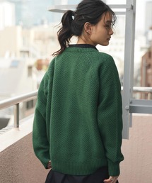 AMERICAN HOLIC | ポコポコニットラグランプルオーバー(ニット/セーター)