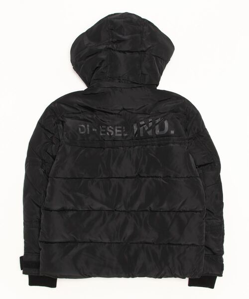 DIESEL(ディーゼル)の「メンズ 中綿 ウィンタージャケット 撥水加工(その他アウター・メンズ・バーガンディー/ネイビー/ブラック・SMALL/MEDIUM/LARGE/X-LARGE)」の4枚目の写真