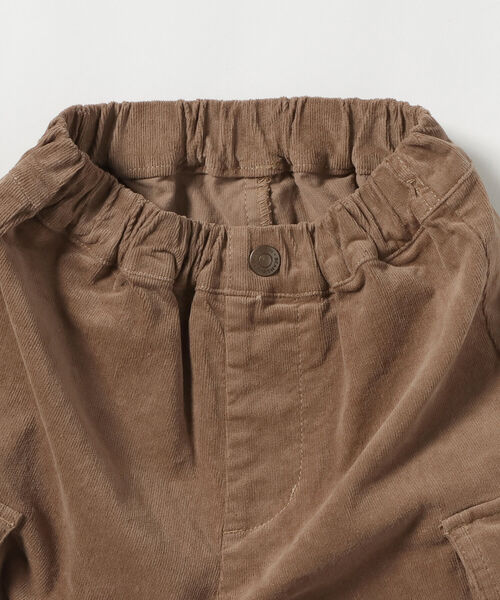 BEAMS mini（ビームスミニ）の「BEAMS mini / コーデュロイ カーゴパンツ (90～150㎝)（カーゴパンツ・キッズ・ブラウン系その他4/ブルー系その他2・90/100/110/120/130/140/150）」の17枚目の写真