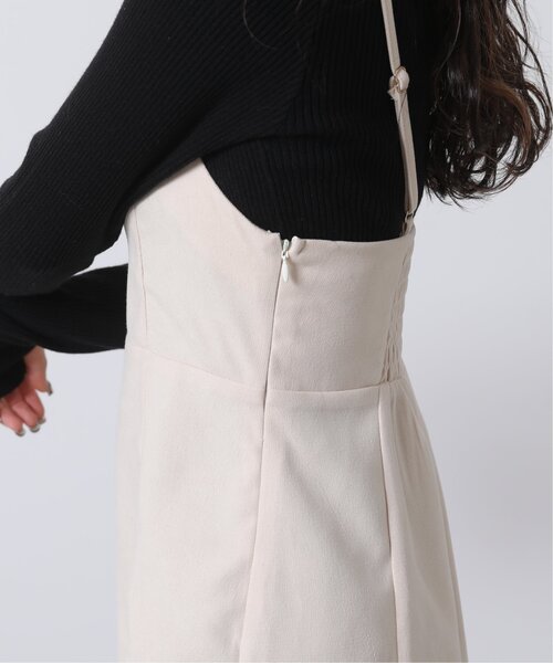 RAY CASSIN（レイカズン）の「ミニキャミワンピース（ワンピース・レディース・ブラック/ブラウン/キナリ・FREE）」の17枚目の写真