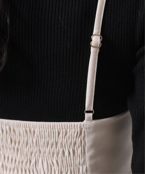 RAY CASSIN（レイカズン）の「ミニキャミワンピース（ワンピース・レディース・ブラック/ブラウン/キナリ・FREE）」の14枚目の写真