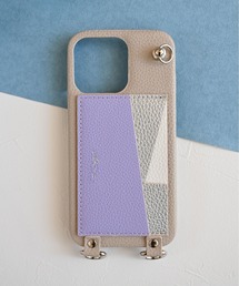 An+u（アンユー）の「バイカラー カードポケット スマホケース iPhone13pro（スマホケース/カバー）」