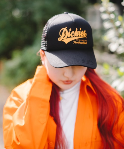 Dickies(ディッキーズ)の「Dickies メッシュキャップ A(キャップ・メンズ・ネイビー/ホワイト/ブラック・FREE)」の1枚目の写真