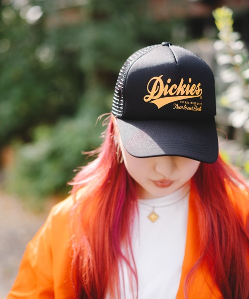 Dickies(ディッキーズ)の「Dickies メッシュキャップ A(キャップ・メンズ・ネイビー/ホワイト/ブラック・FREE)」の14枚目の写真