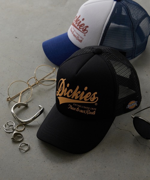 Dickies(ディッキーズ)の「Dickies メッシュキャップ A(キャップ・メンズ・ネイビー/ホワイト/ブラック・FREE)」の13枚目の写真