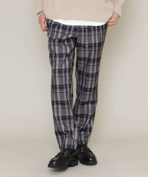 a.v.v（アーヴェヴェ）の「アーバンタックチェックパンツ（その他パンツ・メンズ・ベージュ/ネイビー/グレー・46/44/48/50）」の14枚目の写真