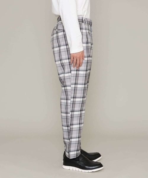 a.v.v（アーヴェヴェ）の「アーバンタックチェックパンツ（その他パンツ・メンズ・ベージュ/ネイビー/グレー・46/44/48/50）」の19枚目の写真