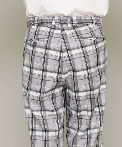 a.v.v（アーヴェヴェ）の「アーバンタックチェックパンツ（その他パンツ・メンズ・ベージュ/ネイビー/グレー・46/44/48/50）」の21枚目の写真