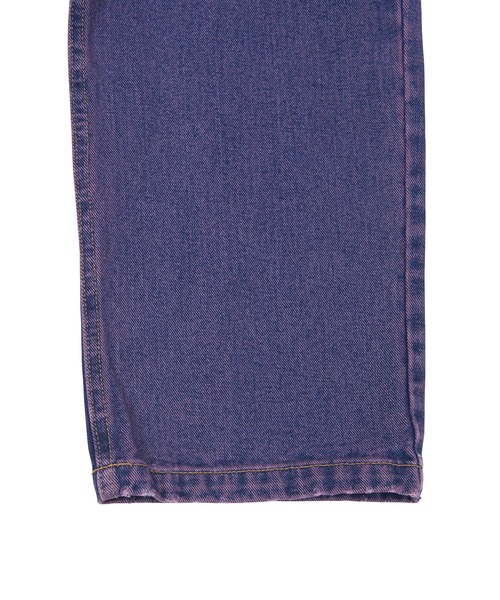 PUNYUS（プニュズ）の「オーバーダイカラーデニムパンツ（デニムパンツ・レディース・パープル・1/2/3/4）」の13枚目の写真