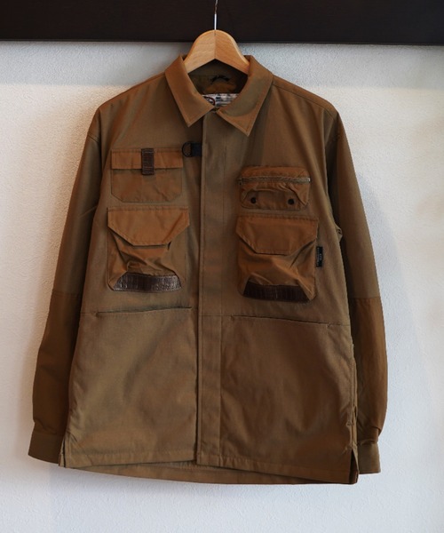 grn（ジーアールエヌ）の「【grn GENERAL LIFE/ジーアールエヌジェネラルライフ】TOOLBOX STYLE JACKET ツールボックススタイルジャケット（ブルゾン・メンズ・インディゴブルー/ベージュ/ブラック・M/L）」の4枚目の写真