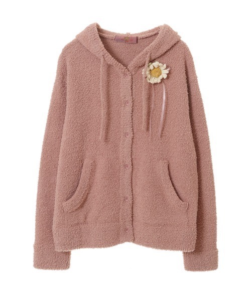 PINK HOUSE（ピンクハウス）の「ひな菊コサージュ付きクマ耳付き 