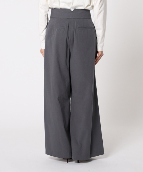B.C STOCK(ベーセーストック)の「リボンパンツ(スラックス・レディース・ベージュ/ブラック・SMALL/MEDIUM)」の15枚目の写真