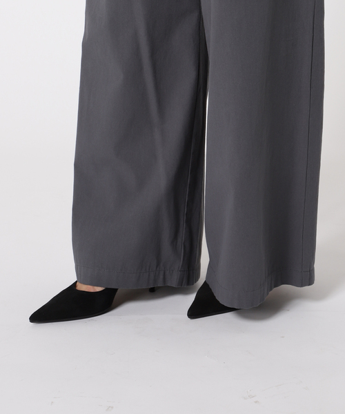 B.C STOCK(ベーセーストック)の「リボンパンツ(スラックス・レディース・ベージュ/ブラック・SMALL/MEDIUM)」の20枚目の写真