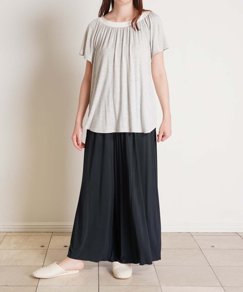 KID BLUE(キッドブルー)の「キッドブルー -23レーヨンベア天 -くるぶし丈ボトムス -KRUP622 -kidblue(その他パンツ・レディース・ブラック/グレー/カーキ/グリーン系その他・M)」の9枚目の写真