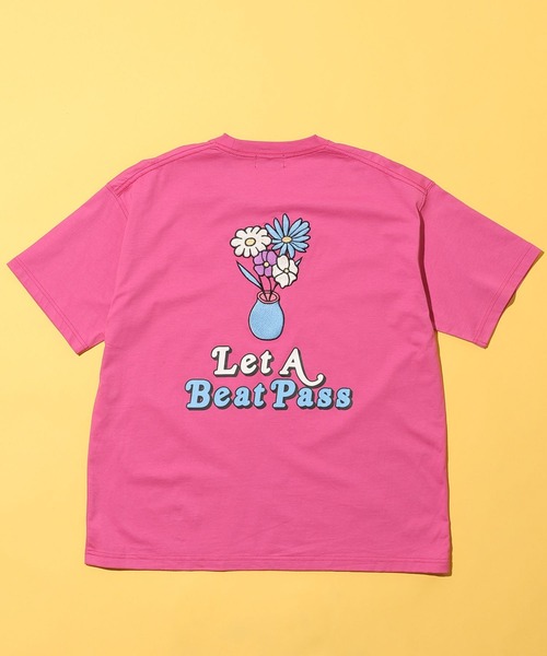 PBLIM(ページボーイリム)の「PAGEBOYLIM/カラフルフラワーT(Tシャツ/カットソー・レディース・ネイビー/オフホワイト/ピンク・MEDIUM/LARGE)」の22枚目の写真