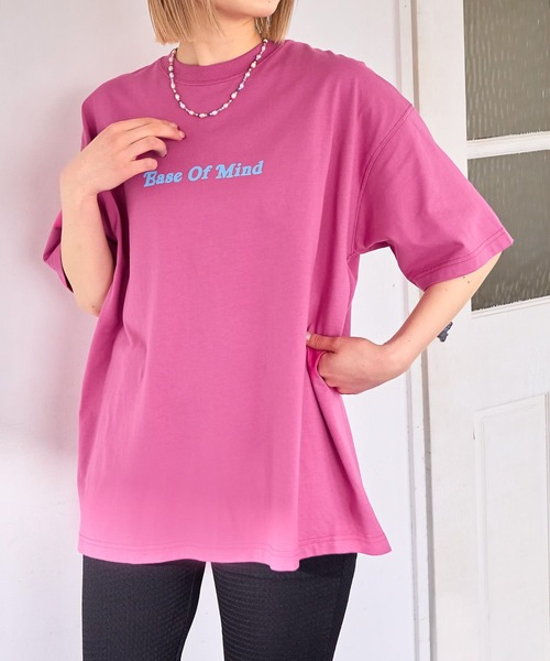 PBLIM(ページボーイリム)の「PAGEBOYLIM/カラフルフラワーT(Tシャツ/カットソー・レディース・ネイビー/オフホワイト/ピンク・MEDIUM/LARGE)」の17枚目の写真