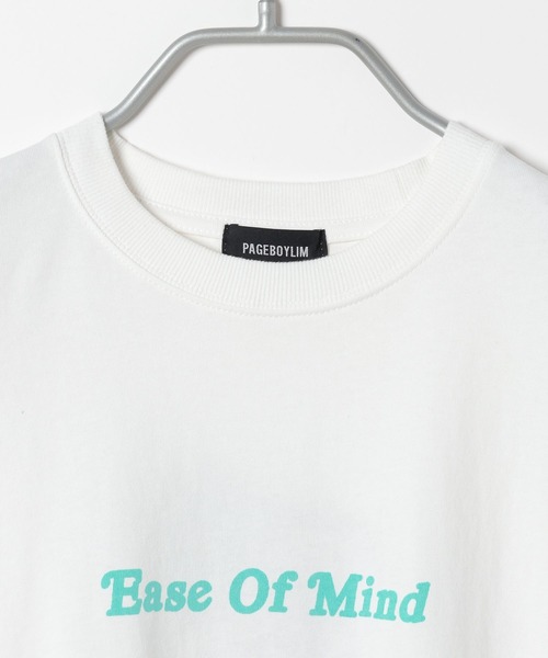 PBLIM(ページボーイリム)の「PAGEBOYLIM/カラフルフラワーT(Tシャツ/カットソー・レディース・ネイビー/オフホワイト/ピンク・MEDIUM/LARGE)」の8枚目の写真