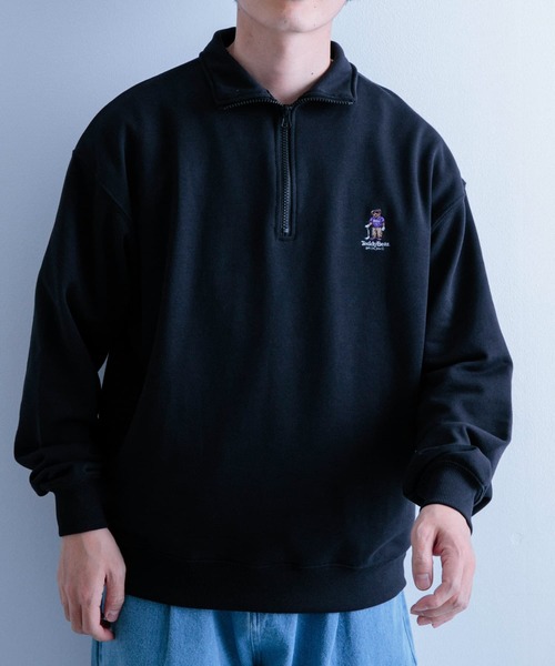 TeddyBear SPORTS BRAND（テディベアスポーツブランド）の「TEDDY BEAR ハーフZIP スウェットプルオーバー