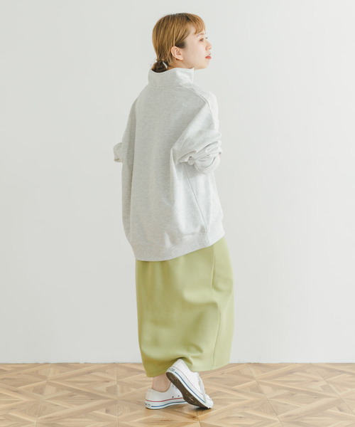 TeddyBear SPORTS BRAND（テディベアスポーツブランド）の「TEDDY BEAR ハーフZIP スウェットプルオーバー（スウェット・メンズ・ライトカーキ/オートミール/ブラック・MEDIUM/LARGE）」の12枚目の写真