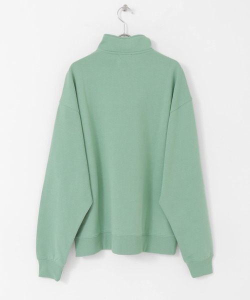 TeddyBear SPORTS BRAND（テディベアスポーツブランド）の「TEDDY BEAR ハーフZIP スウェットプルオーバー（スウェット・メンズ・ライトカーキ/オートミール/ブラック・MEDIUM/LARGE）」の21枚目の写真