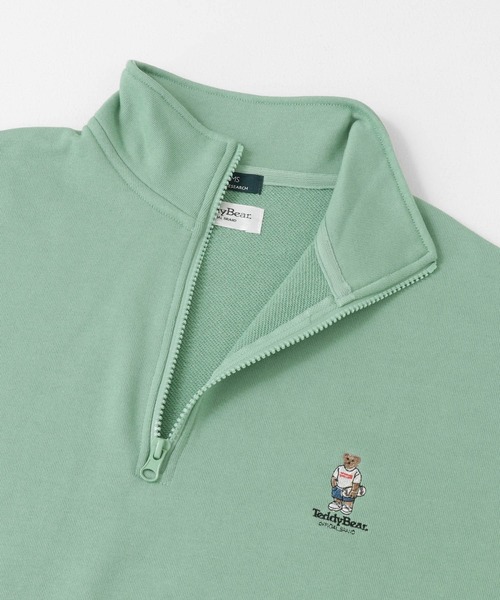 TeddyBear SPORTS BRAND（テディベアスポーツブランド）の「TEDDY BEAR ハーフZIP スウェットプルオーバー