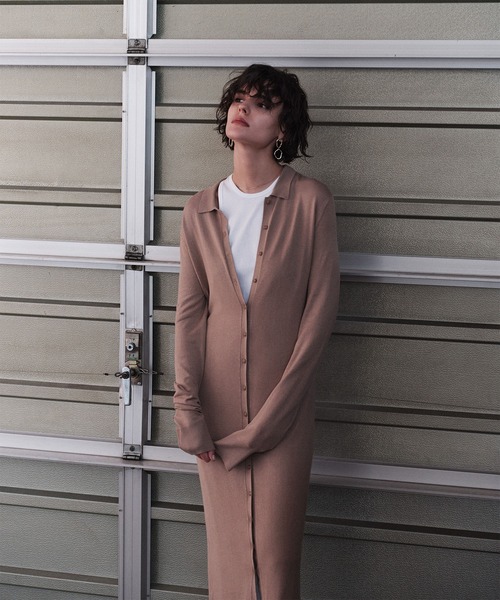 AKTE（アクテ）の「レイヤードカットソーワンピース（ワンピース・レディース・ホワイト/ブラック・FREE）」の17枚目の写真