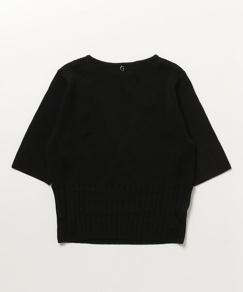 Guess（ゲス）の「Soft Bandage V-Neck Top（その他トップス・レディース・クリーム/ブラック・SMALL/MEDIUM/X-SMALL）」の4枚目の写真