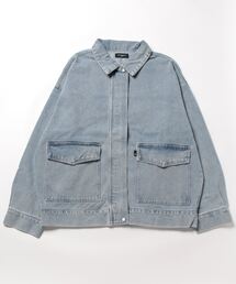 ANAP | デニムジップブルゾン(トレンチコート)