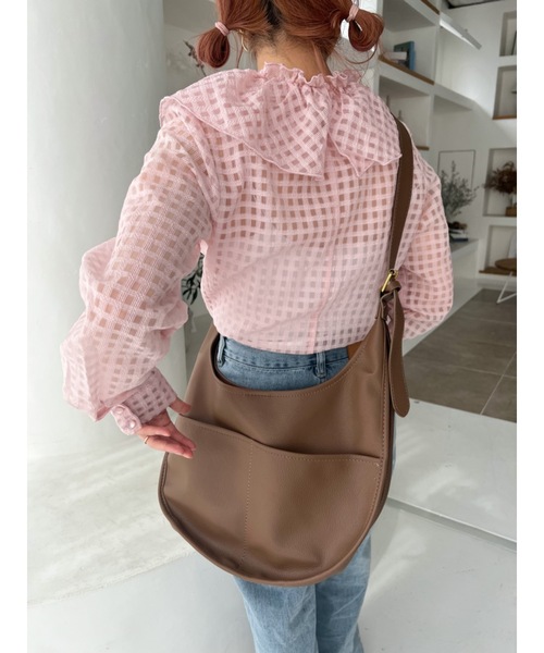 JUMELLE（ジュメロ）の「ワンショルダーバッグ（ショルダーバッグ・レディース・グリーン/ブラウン・FREE）」の16枚目の写真