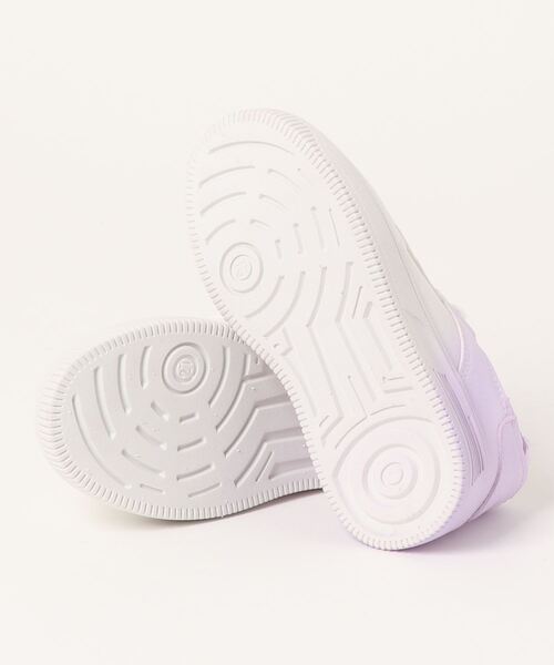 URBAN CHERRY（アーバンチェリー）の「グラデーションデザインプラットフォームスニーカー（スニーカー・キッズ・パープル/ピンク・20.0cm/17.5cm/19.0cm/21.0cm/19.5cm/20.5cm/18.5cm/18.0cm/17.0cm）」の18枚目の写真