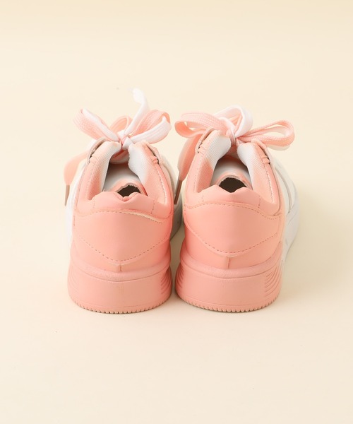 URBAN CHERRY（アーバンチェリー）の「グラデーションデザインプラットフォームスニーカー（スニーカー・キッズ・パープル/ピンク・20.0cm/17.5cm/19.0cm/21.0cm/19.5cm/20.5cm/18.5cm/18.0cm/17.0cm）」の19枚目の写真