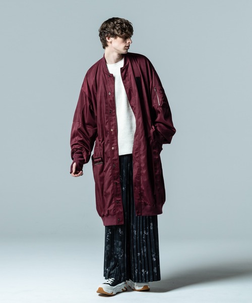 glamb（グラム）の「Evening Flower Pleats Pants / イブニングフラワープリーツパンツ（その他パンツ・メンズ・ネイビー/ブラック・S/L/M）」の10枚目の写真