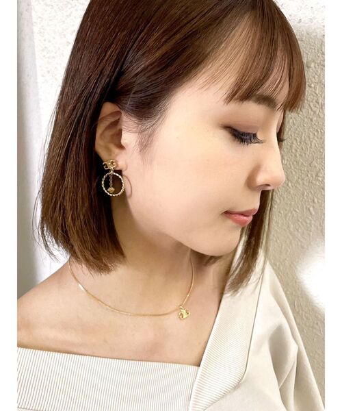 GYDA（ジェイダ）の「JEYSUSシンメトリーGGチェーンネックレス（ネックレス・レディース・シルバー/ゴールド・FREE）」の7枚目の写真