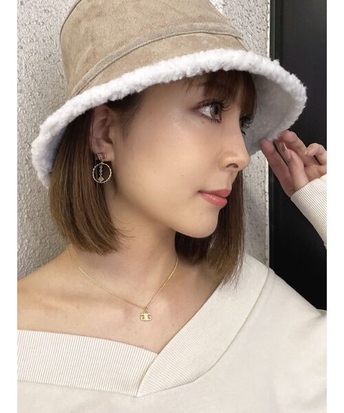 GYDA（ジェイダ）の「JEYSUSシンメトリーGGチェーンネックレス（ネックレス・レディース・シルバー/ゴールド・FREE）」の3枚目の写真